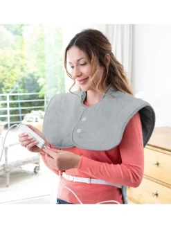 Medisana Technik|Pflege & Gesundheit<XL-Rücken- und Nackenheizkissen "HP 630" in Grau