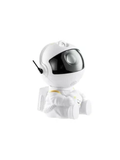 XO Tv & Audio<Projektor LED CF4 Astronaut Stern und Galaxie Weiß mit Fernbedienung in Weiß