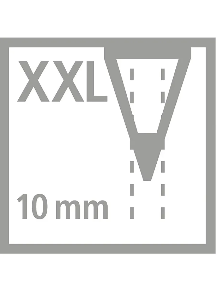 STABILO Büro- & Schulbedarf<XXL-Buntstifte "Woody 3in1 - Arty" - 18 Stück+Spitzer
