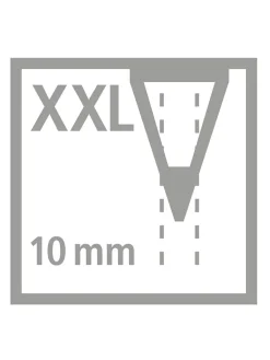 STABILO Büro- & Schulbedarf<XXL-Buntstifte "Woody 3in1 - Pastel" - 6 Stück+Spitzer