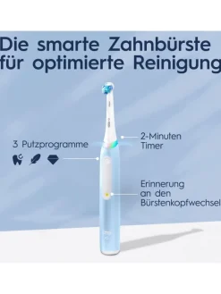 Oral-B Zahn & Mundpflege<Zahnbürste iO 3 Ice Blue in Blau