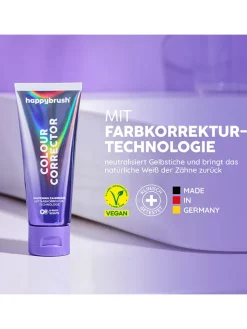 happybrush Zahn & Mundpflege<Zahnpasta "Colour Corrector" - 75 ml