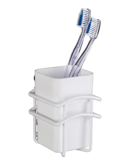 Wenko Badaccessoires<Zahnputzbecher "Classic Plus" in Weiß - (B)8 x (H)11 x (T)10 cm