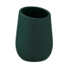 Wenko Badaccessoires<Zahnputzbecher in Dunkelgrün - (H)11 x Ø 8 cm