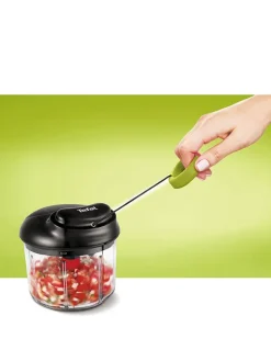 Tefal Küchenelektronik<Zerkleinerer "Ingenio" in Schwarz/ Grün - 900 ml