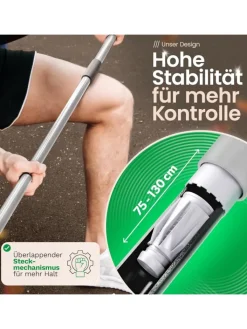Novaliv Putz- & Waschutensilien<Zimmerbesen mit Stiel ROSSHAAR Mischung Besen weiche Borsten Schrankbe in Braun