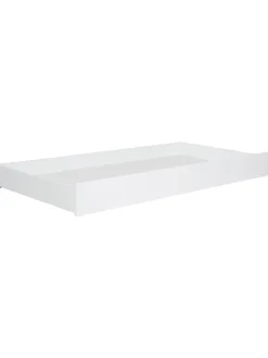 roba Möbel-Sets<Zimmerset Olaf 3-tlg. Luna Elm/Weiß mit Bett, Umbauseiten & Bettkasten