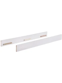 roba Möbel-Sets<Zimmerset Olaf 3-tlg. Luna Elm/Weiß mit Bett, Umbauseiten & Bettkasten