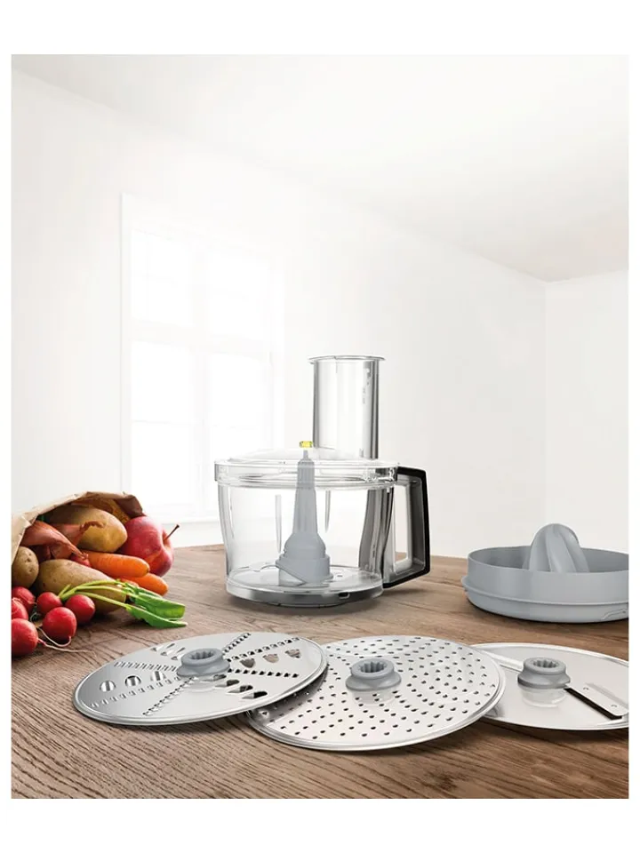 Bosch Kleingeräte Küchenelektronik<Zubehör-Set "VeggieLove Plus - OptiMum" in Grau/ Transparent