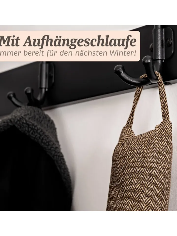 Praknu Tür- & Zugluftstopper<Zugluftstopper 90cm - Waschbarer Bezug - Energiesparend - Extra