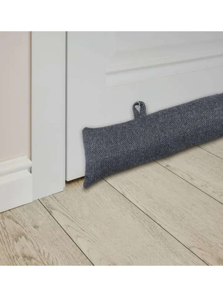 relaxdays Tür- & Zugluftstopper<Zugluftstopper "Stern" in Grau - 76 cm