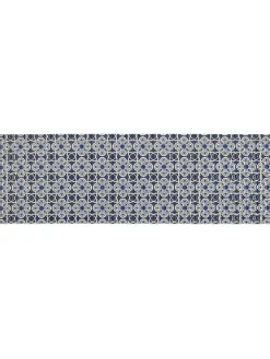 Wenko Outdoorteppiche<Zuschneidbarer Teppich "Mosaic" in Blau - (L)200 x (B)65 cm