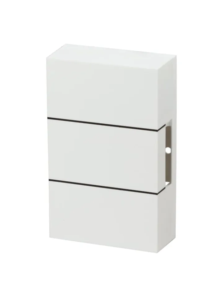 Heidemann Smarthome & Wetterstationen<Zweiklang-Gong Ibis 8V reinweiß 82 dB Funkklingel